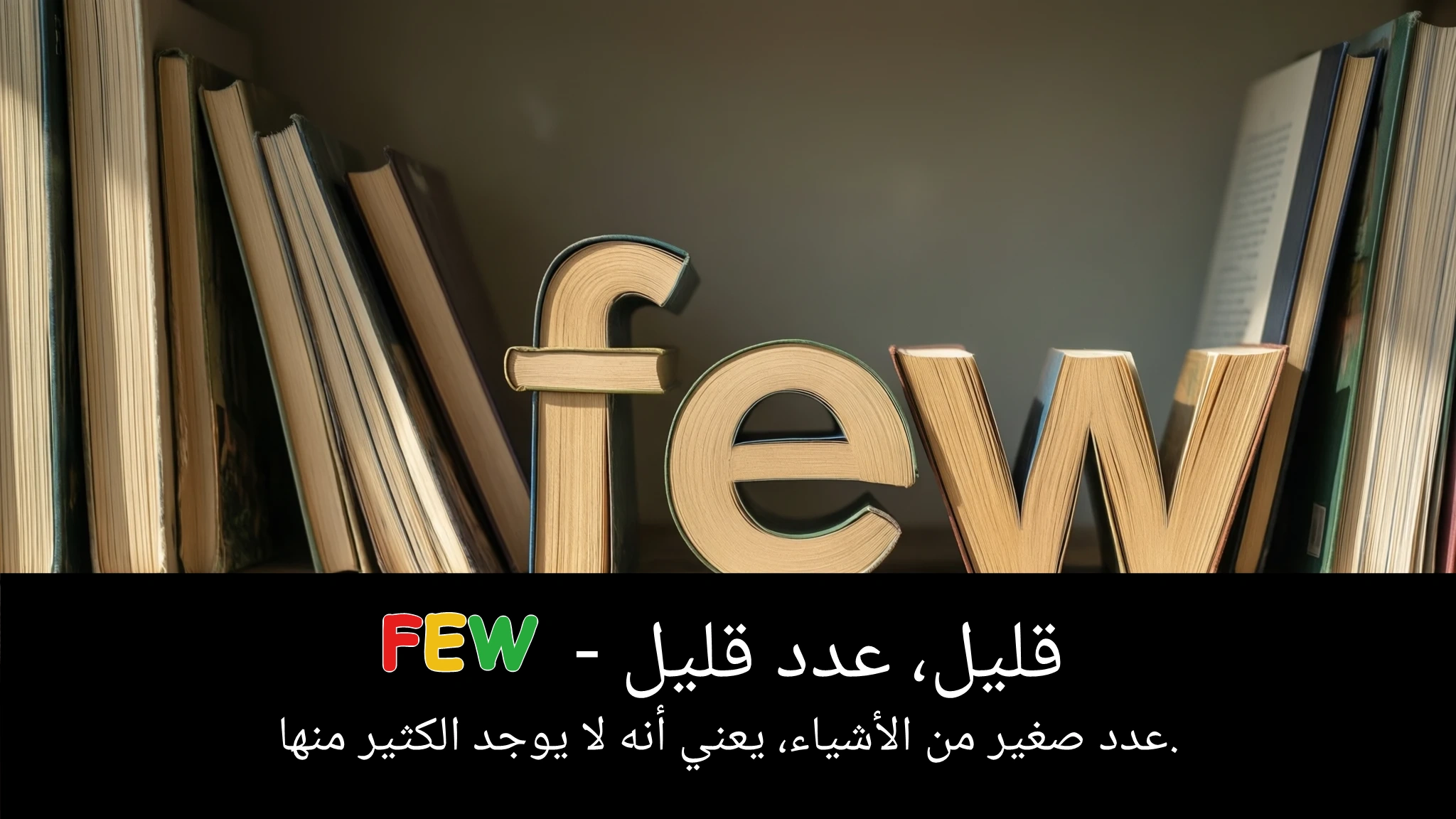 Arabic Illustration for few
